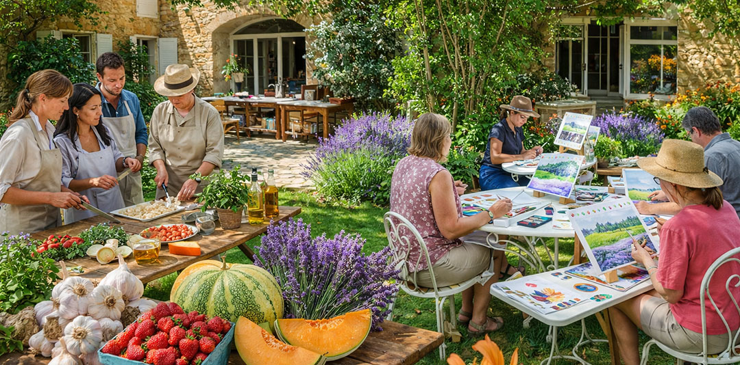 Offrez vous un séjour à thème dans une chambre d'hôte de charme en Provence